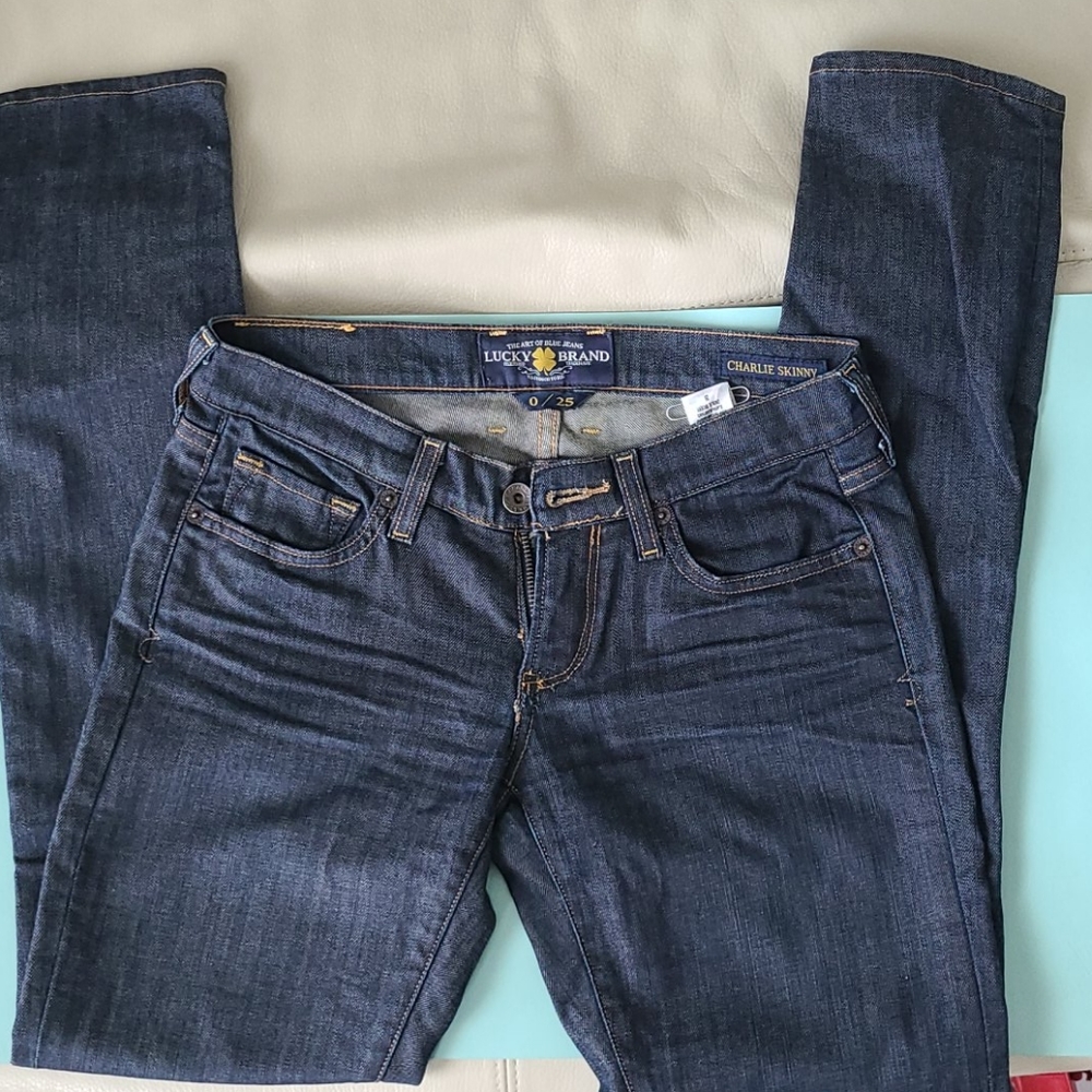 Luck Brand Charlie Skinny Jeans Size 0 / 25